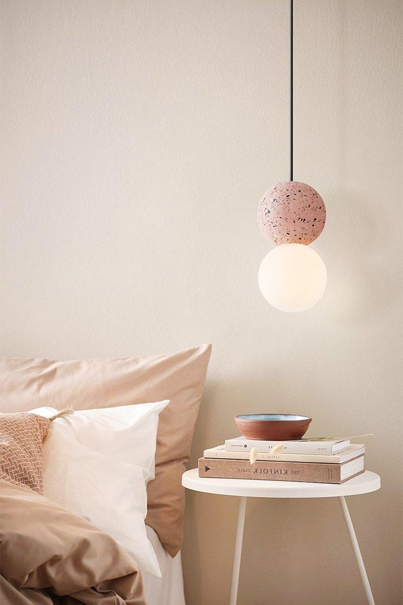 Gemma Modern Cement Pendant Light - Letslighting