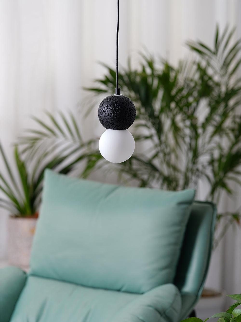 Gemma Modern Cement Pendant Light - Letslighting