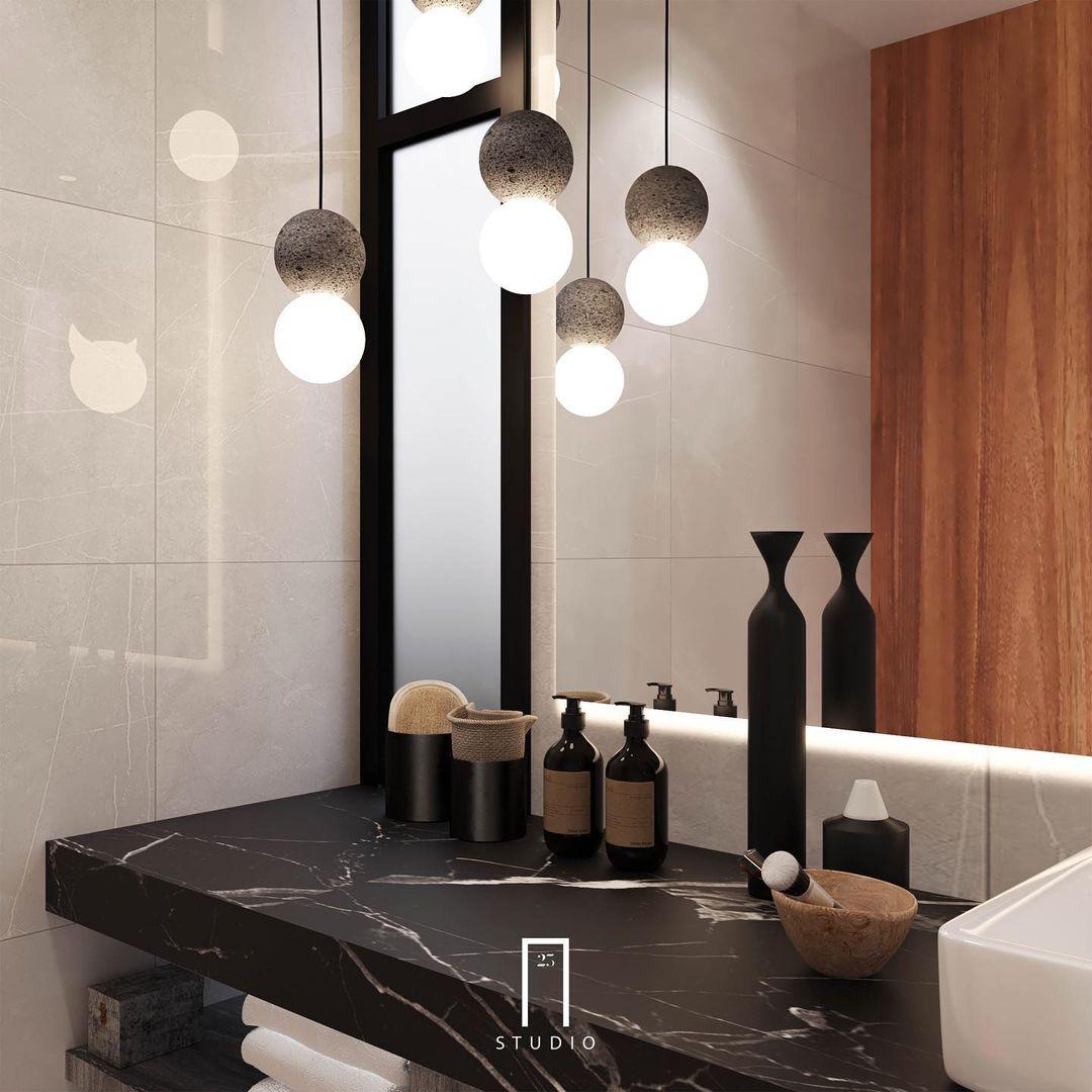 Gemma Modern Cement Pendant Light - Letslighting