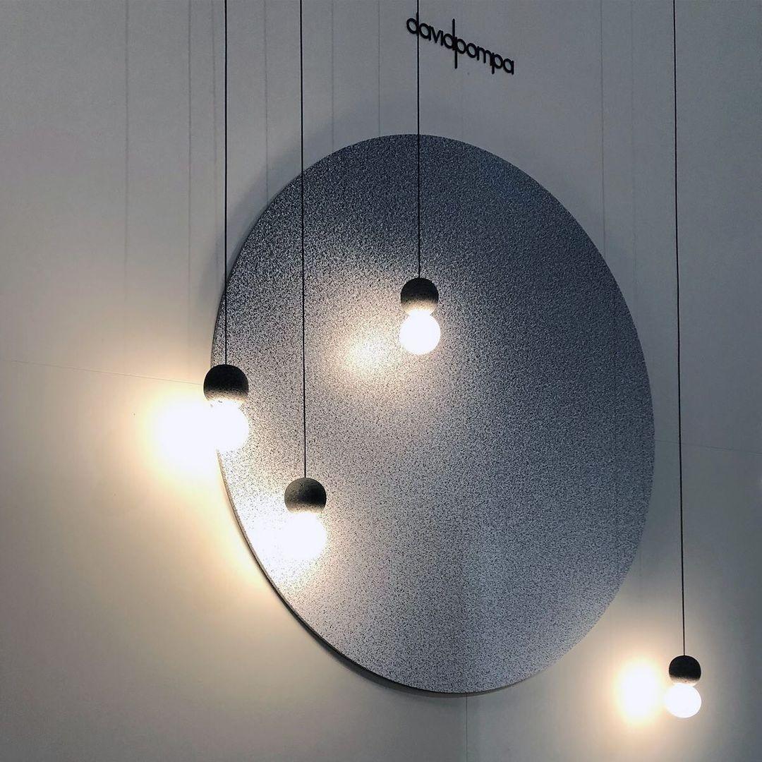 Gemma Modern Cement Pendant Light - Letslighting