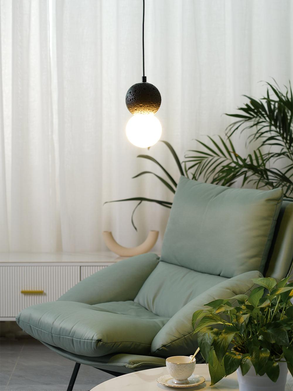 Gemma Modern Cement Pendant Light - Letslighting