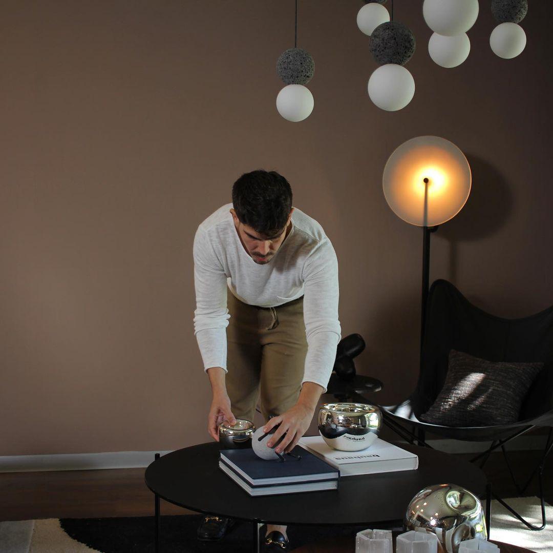 Gemma Modern Cement Pendant Light - Letslighting