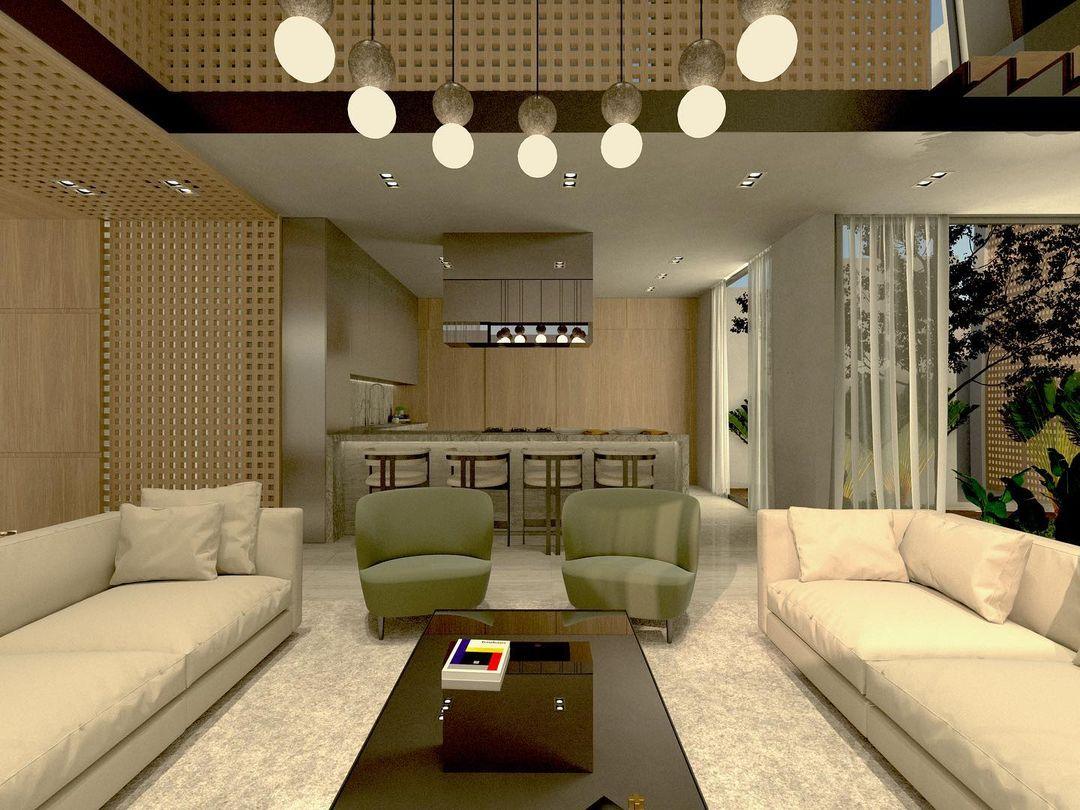 Gemma Modern Cement Pendant Light - Letslighting