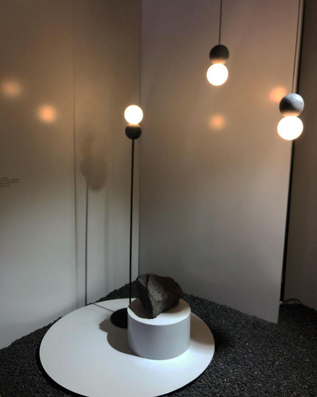 Gemma Modern Cement Pendant Light - Letslighting