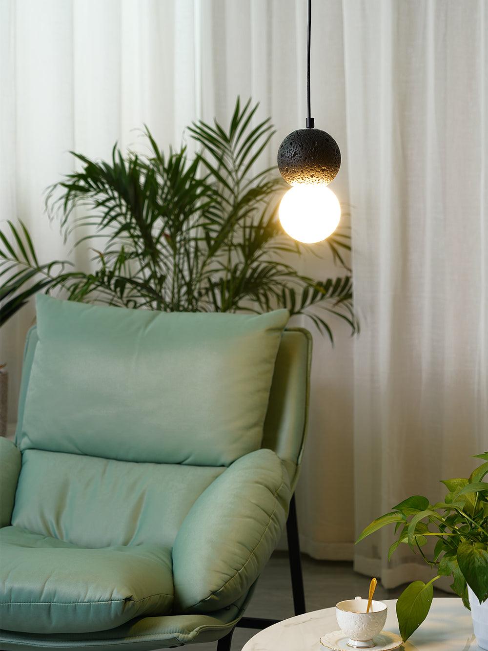 Gemma Modern Cement Pendant Light - Letslighting