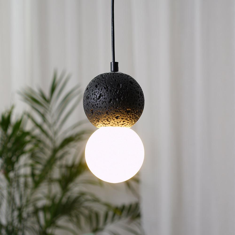 Gemma Modern Cement Pendant Light - Letslighting