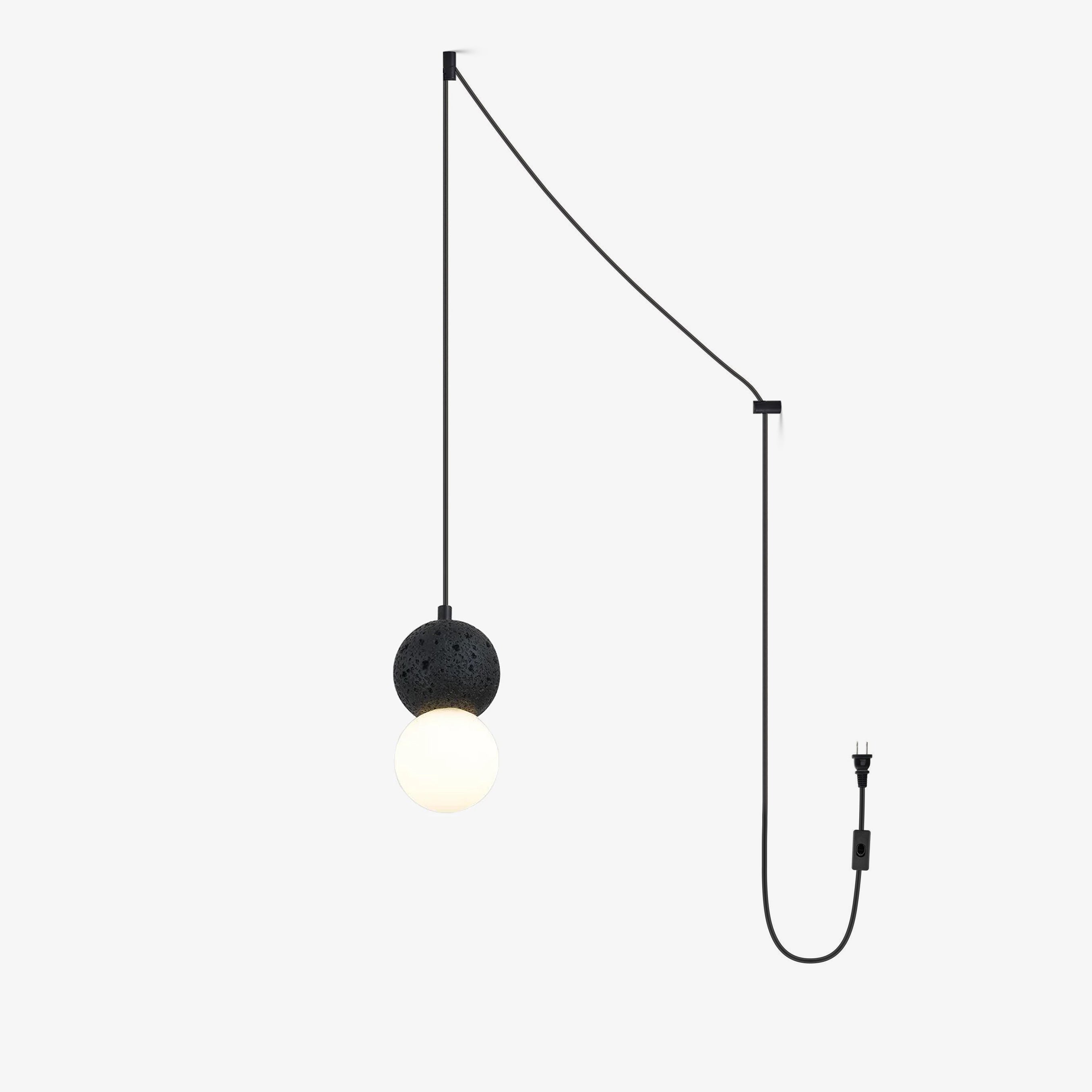 Gemma Modern Cement Pendant Light - Letslighting