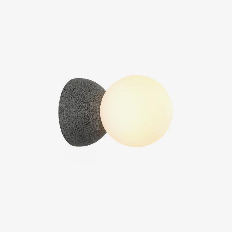 Lustra Wall Lamp Concrete Opal Glass - Letslighting