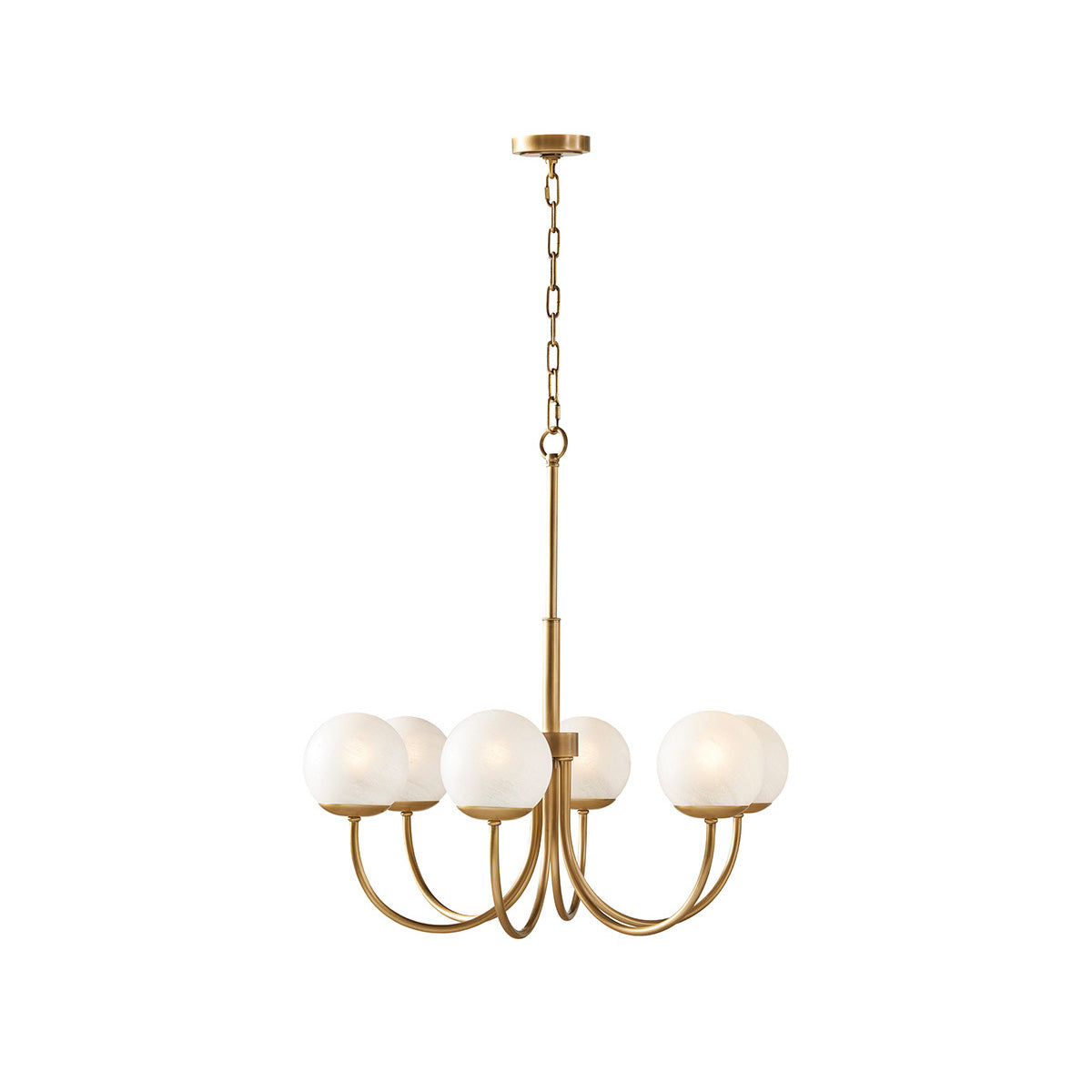 Sysoraris Premium Nordic Art Brass Glass Chandelier - Letslighting