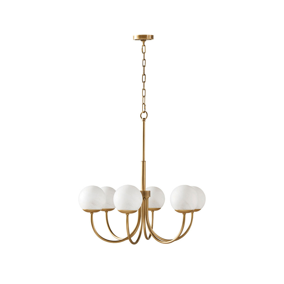 Sysoraris Premium Nordic Art Brass Glass Chandelier - Letslighting