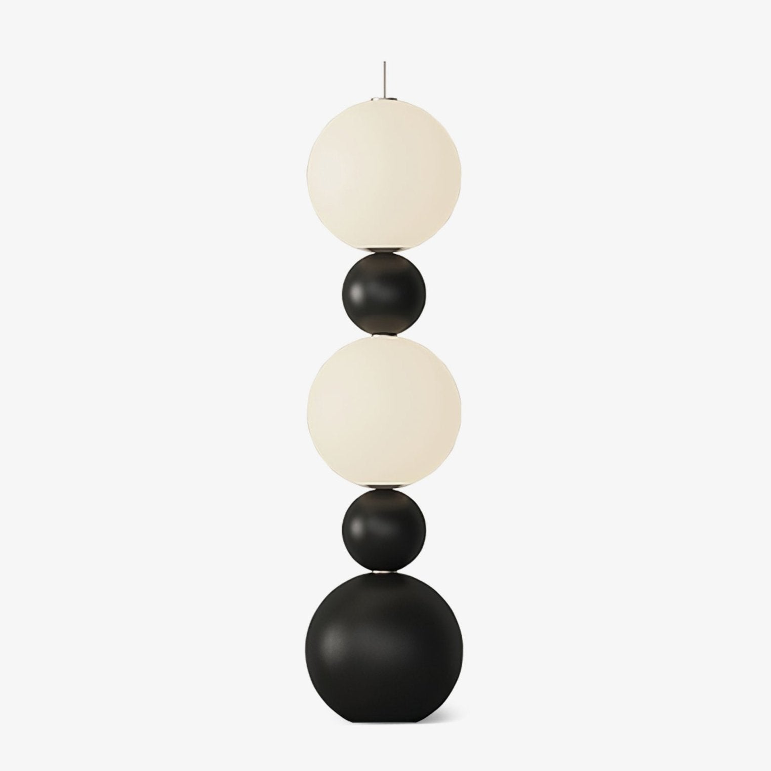 Ervynel Spherical Black Metal Floor Lamp - Blowlighting