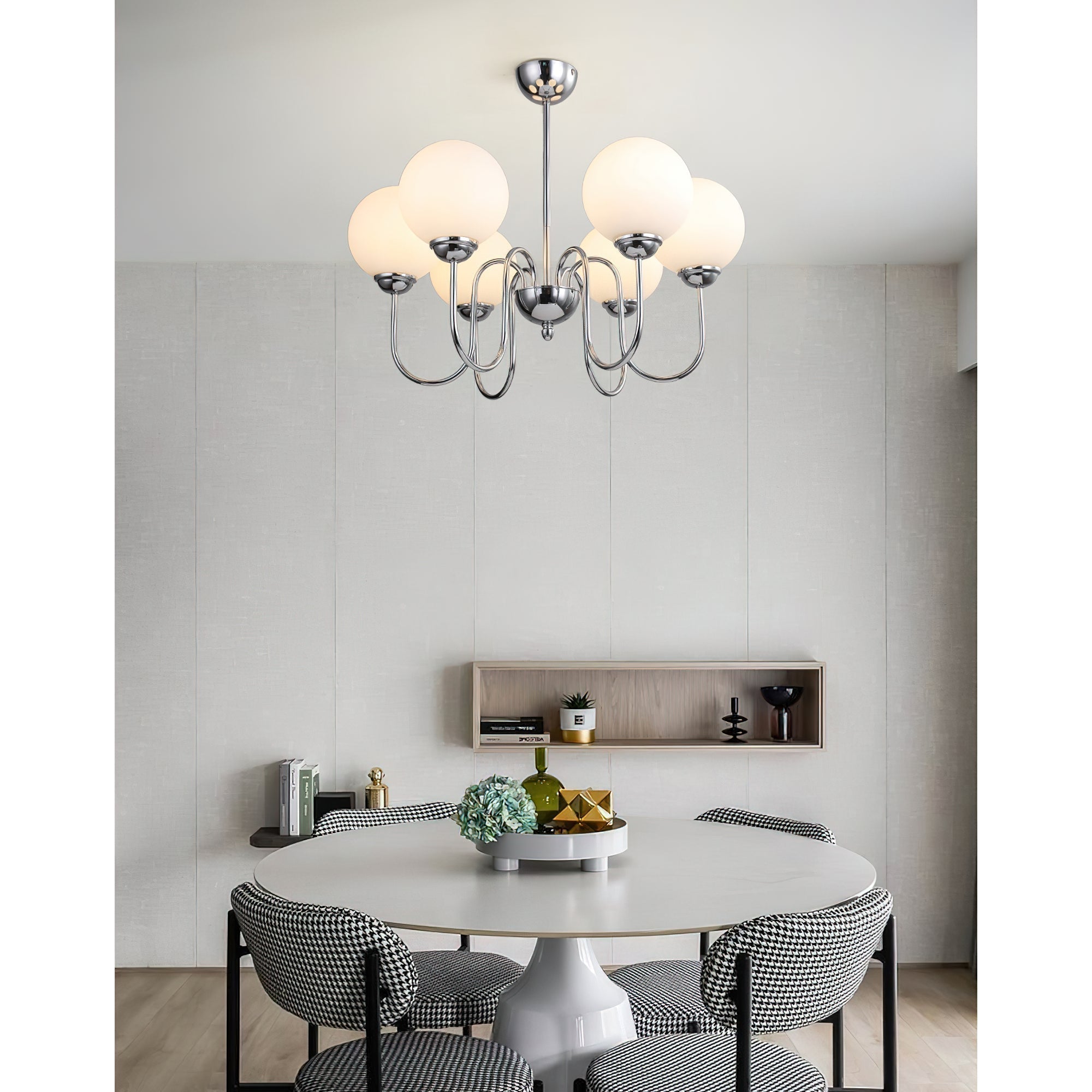 Ildorel Premium Nordic Art Brass Glass Chandelier - Letslighting