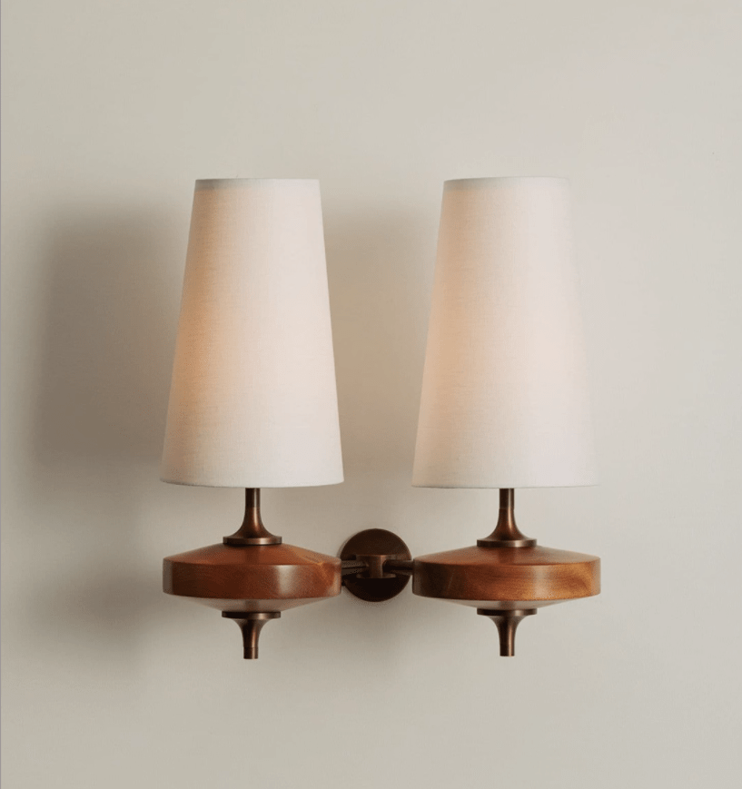 Orlan Twin Shade Wall Sconce - Letslighting