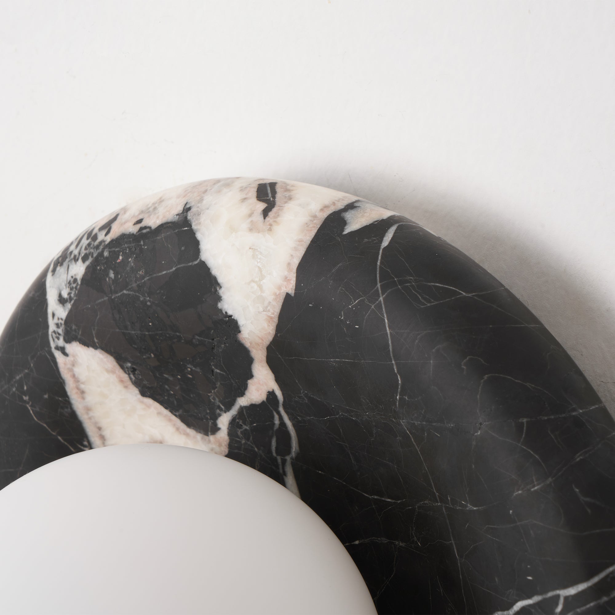 Uvinos Modern Minimalist Black Marble Sconce Wall Lamp - Letslighting