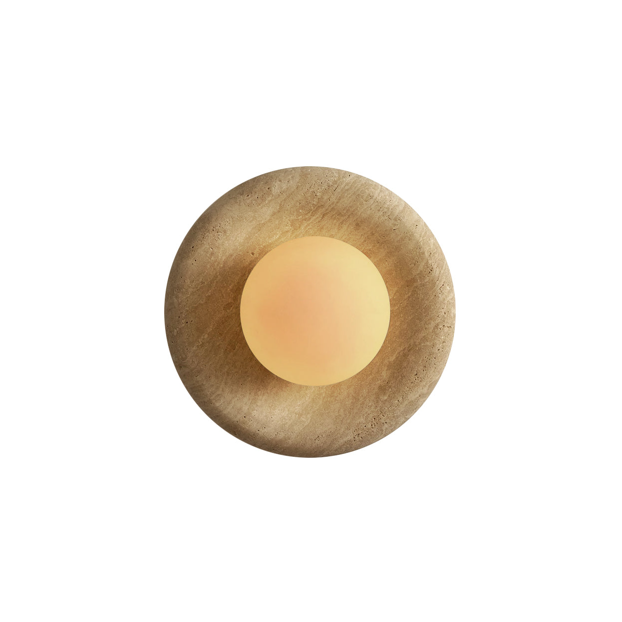 Orli Modern Minimalist Travertine Sconce Wall Lamp - Letslighting