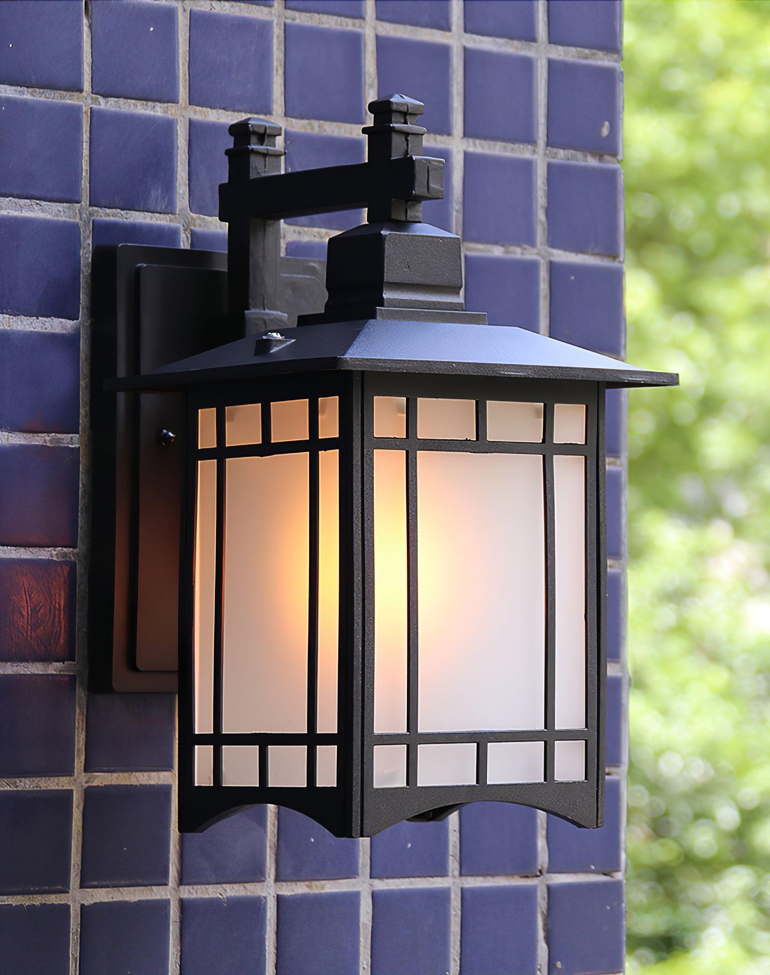Gerald Elegance House Glass Outdoor Wall Light - Letslighting