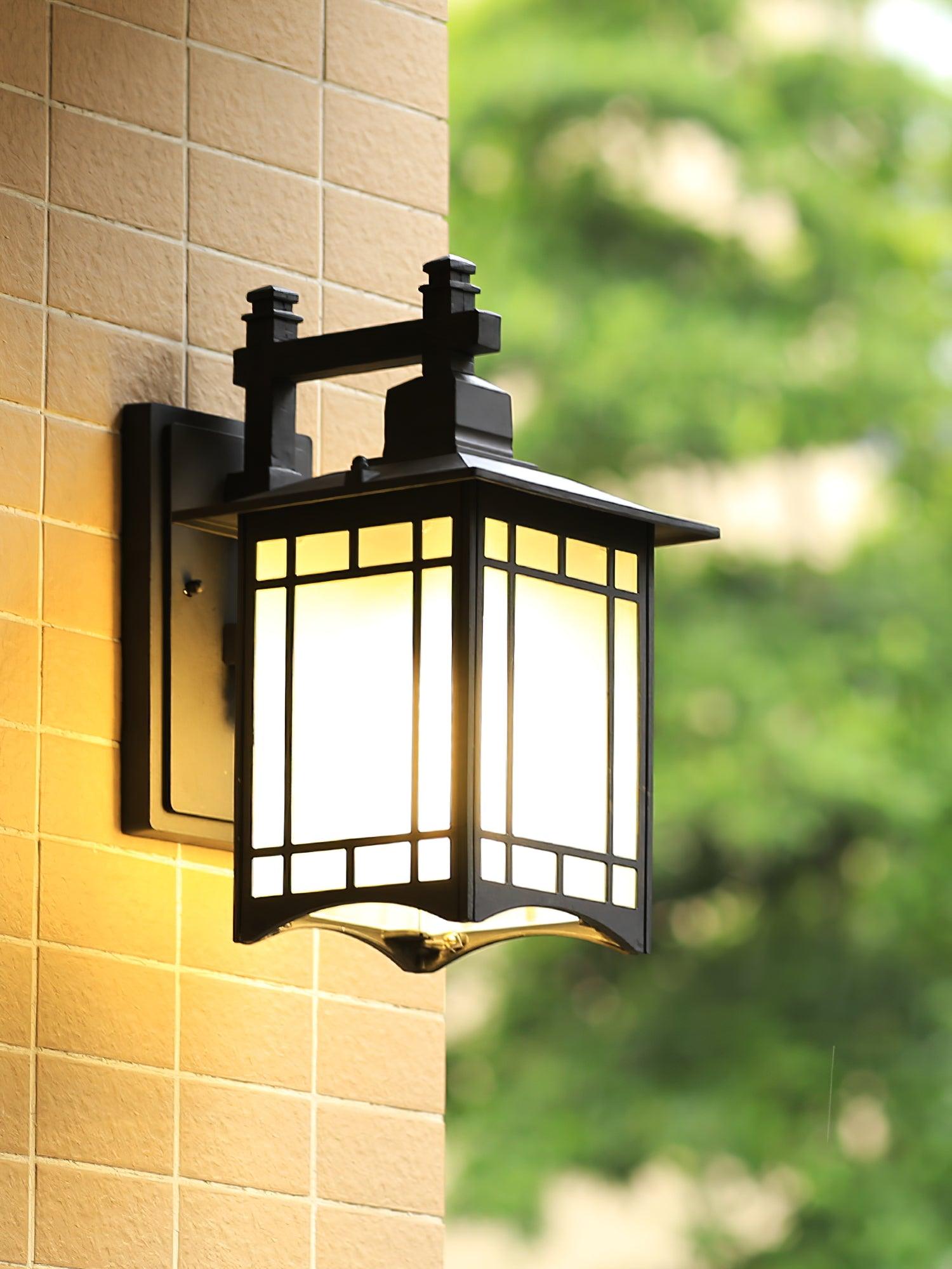 Gerald Elegance House Glass Outdoor Wall Light - Letslighting