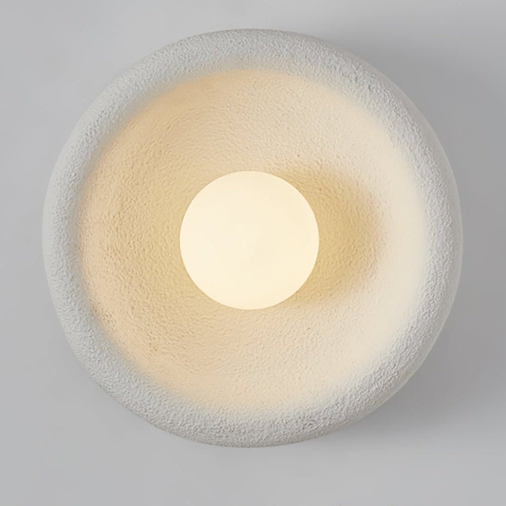 Evvinora Modern Minimalist Halo Glass Wall Light - Letslighting