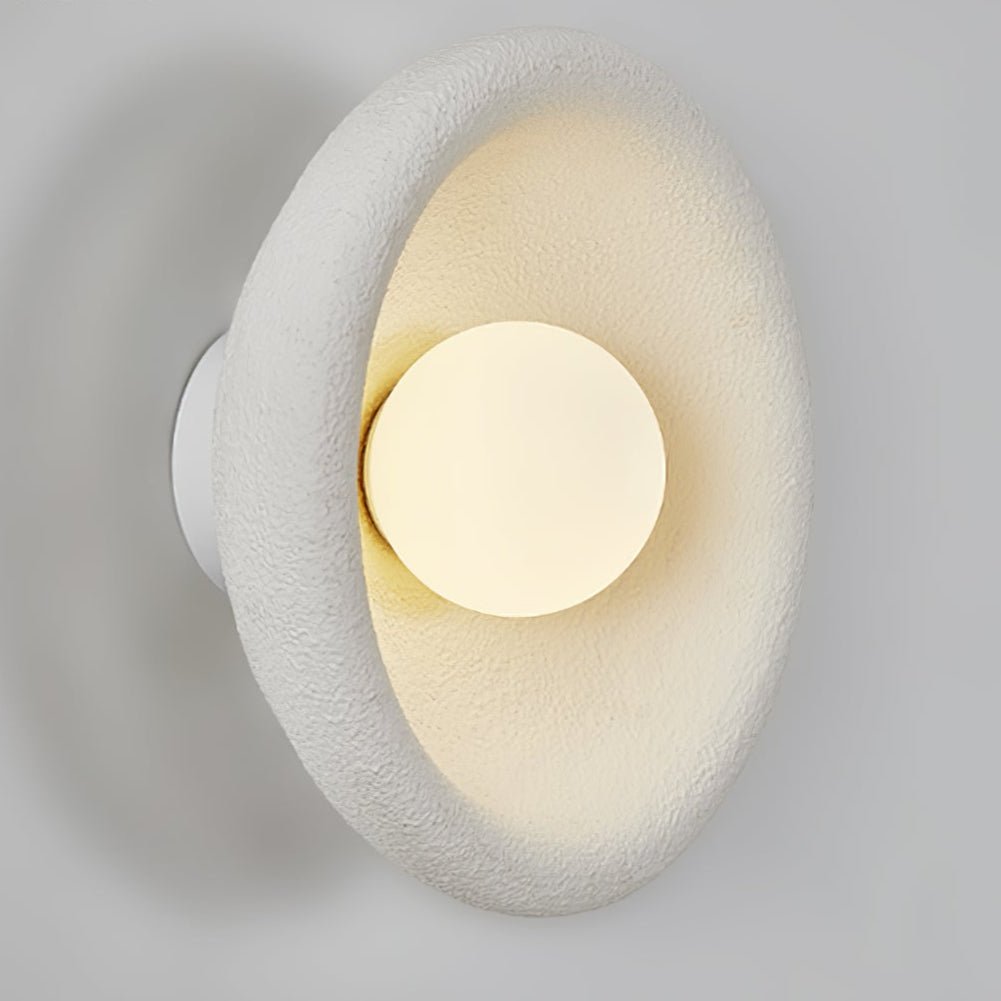 Evvinora Modern Minimalist Halo Glass Wall Light - Letslighting