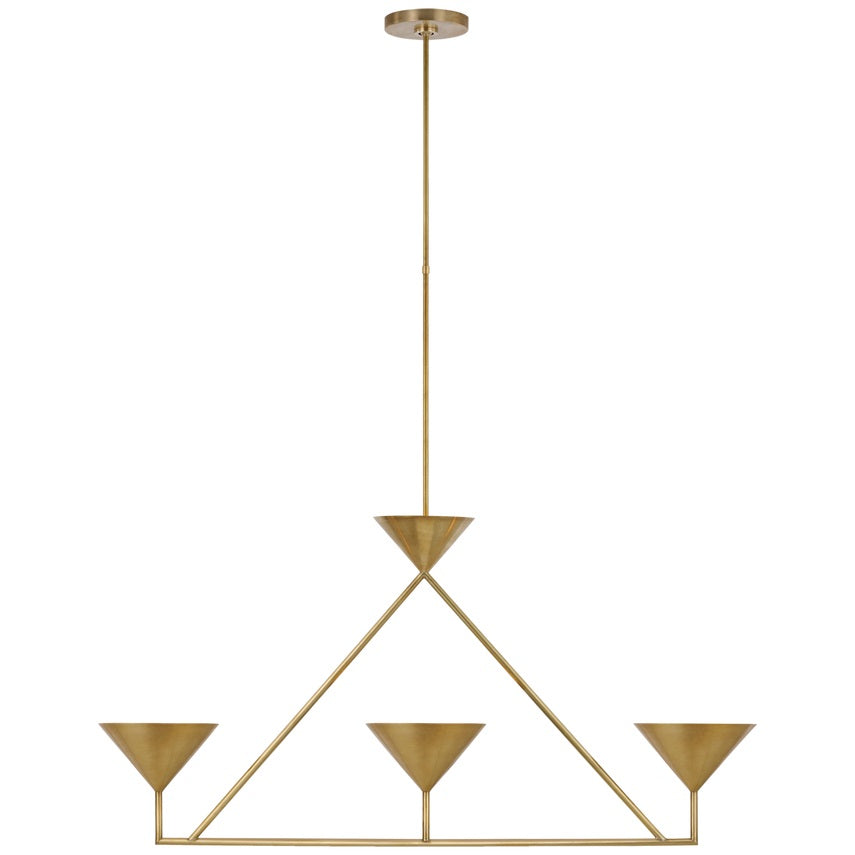Ulveleth Modern Minimalist Linear Chandelier - Letslighting