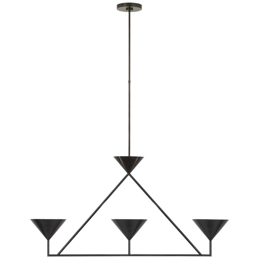Ulveleth Modern Minimalist Linear Chandelier - Letslighting