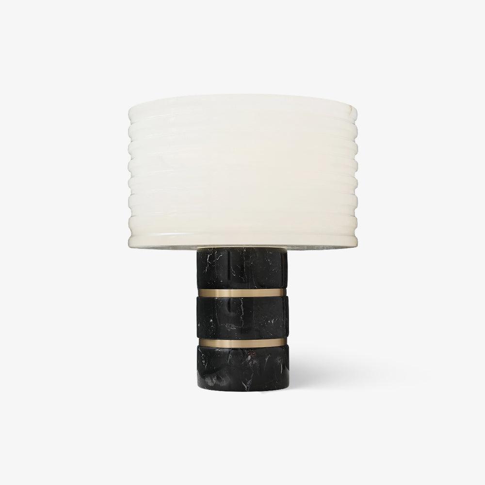 Elmarir Ribbed Alabaster Table Lamp - Letslighting