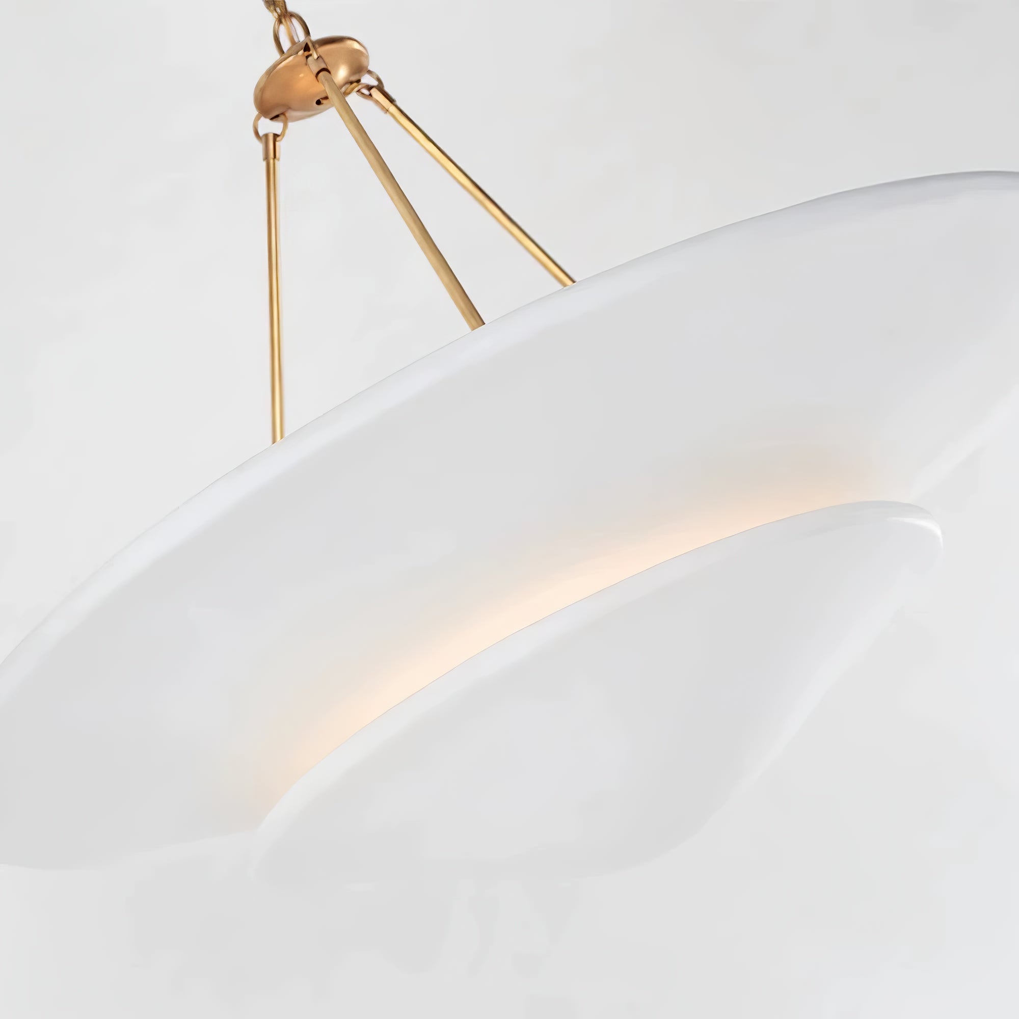 Lunara Modern Plaster Pendant Light - Letslighting