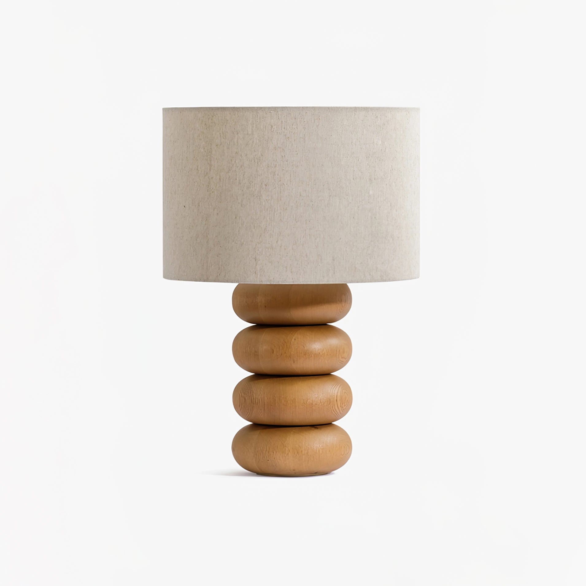 Zana Wood Fabric Table Lamp - Letslighting