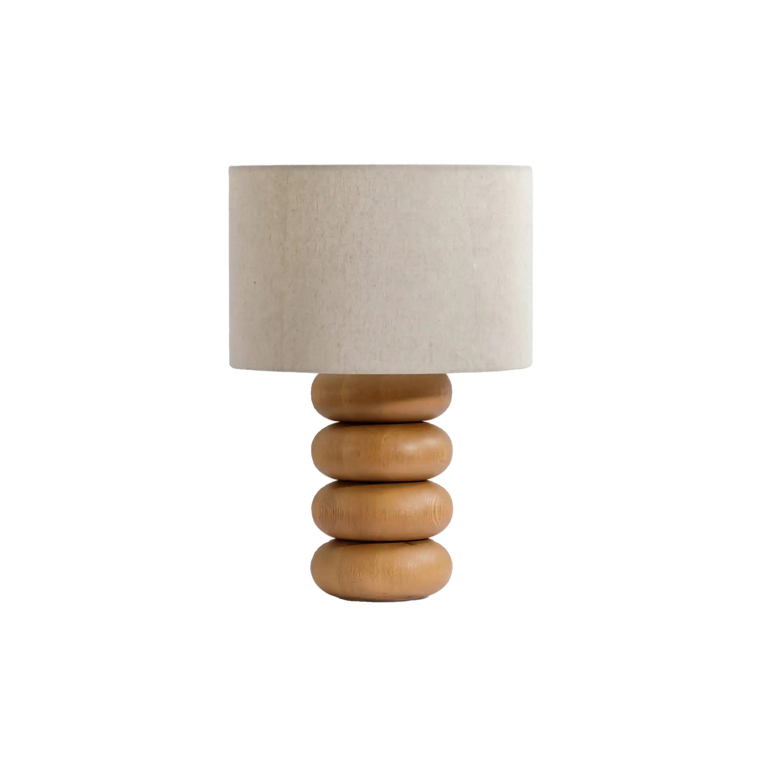 Zana Wood Fabric Table Lamp - Letslighting