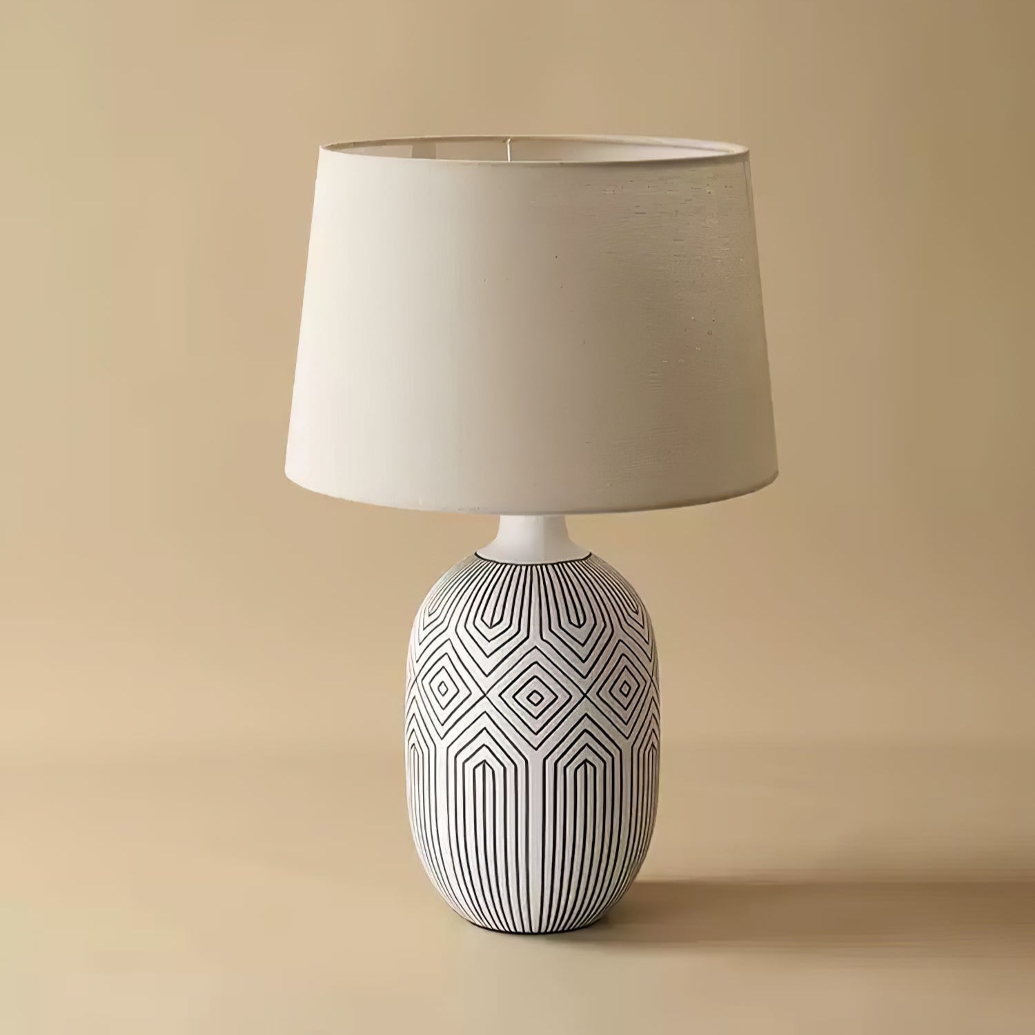 Brittany Modern Ceramics Table Lamp - Letslighting