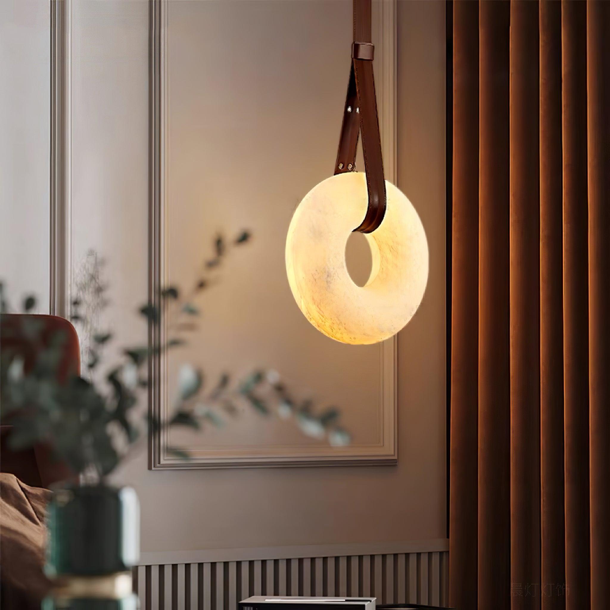Aurtala Premium Nordic Art Alabaster Pendant Lamp - Letslighting