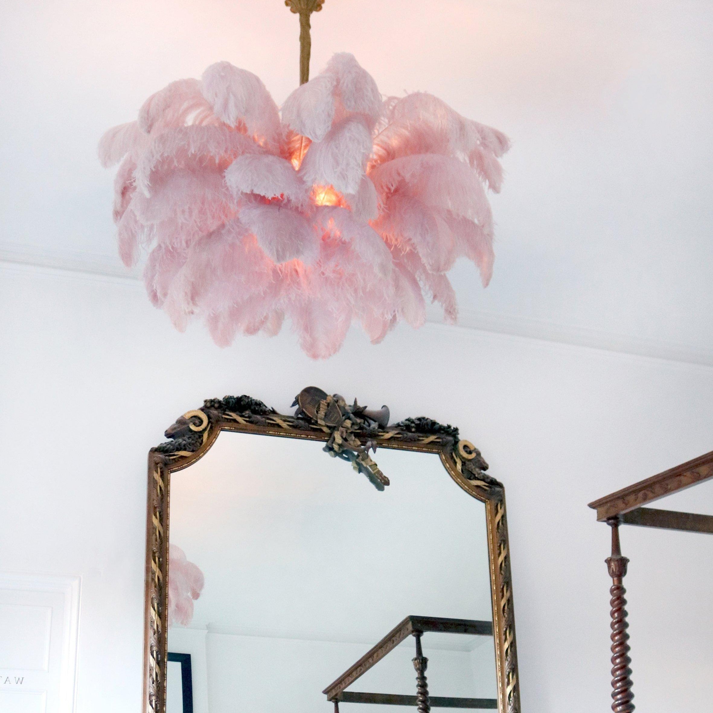O'Moore Luxury Ostrich Feather Chandelier - Letslighting