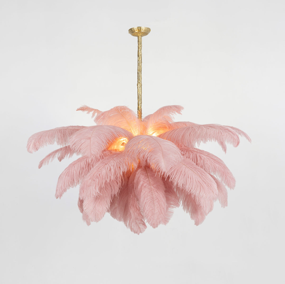 O'Moore Luxury Ostrich Feather Chandelier - Letslighting