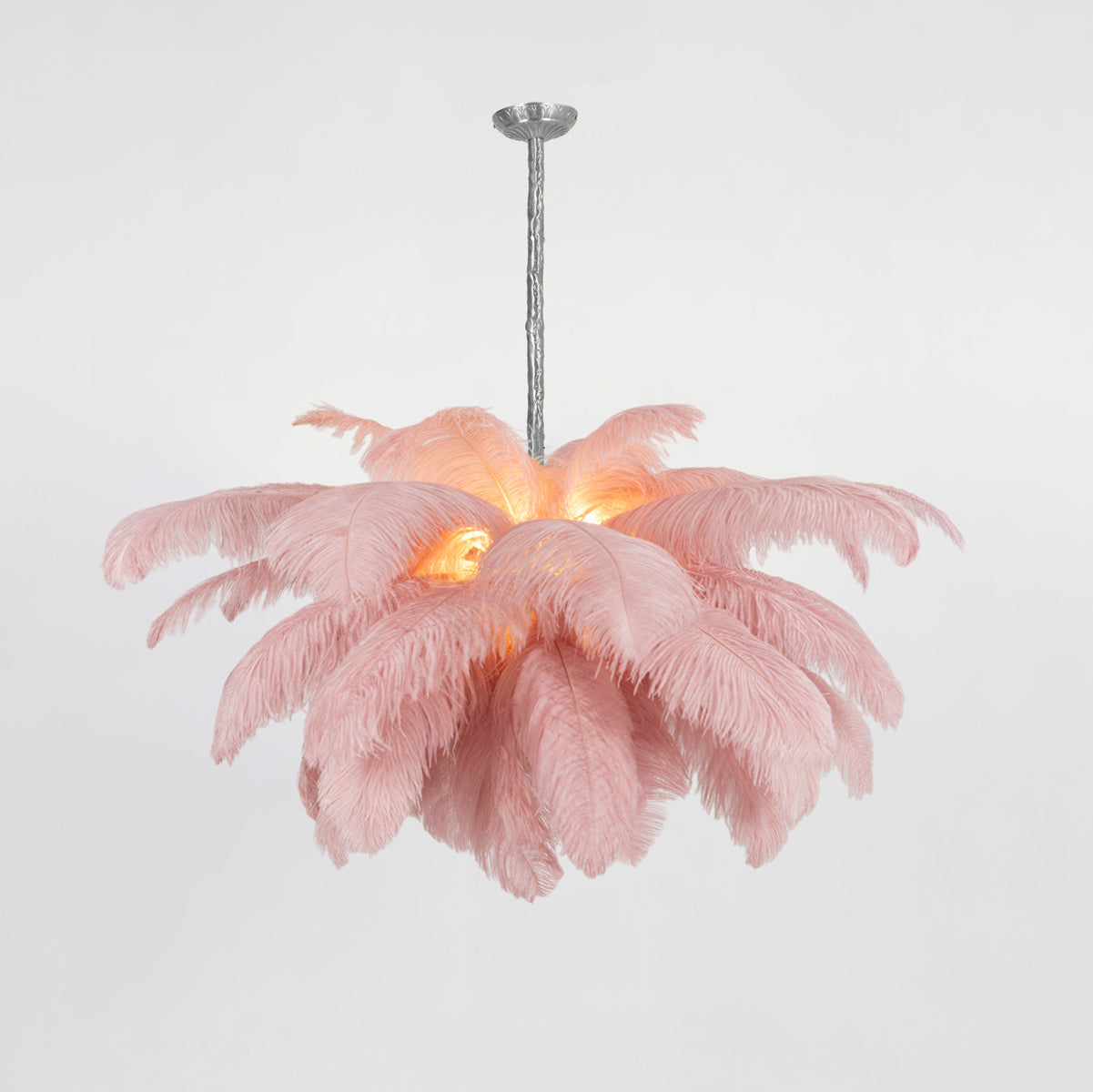 O'Moore Luxury Ostrich Feather Chandelier - Letslighting