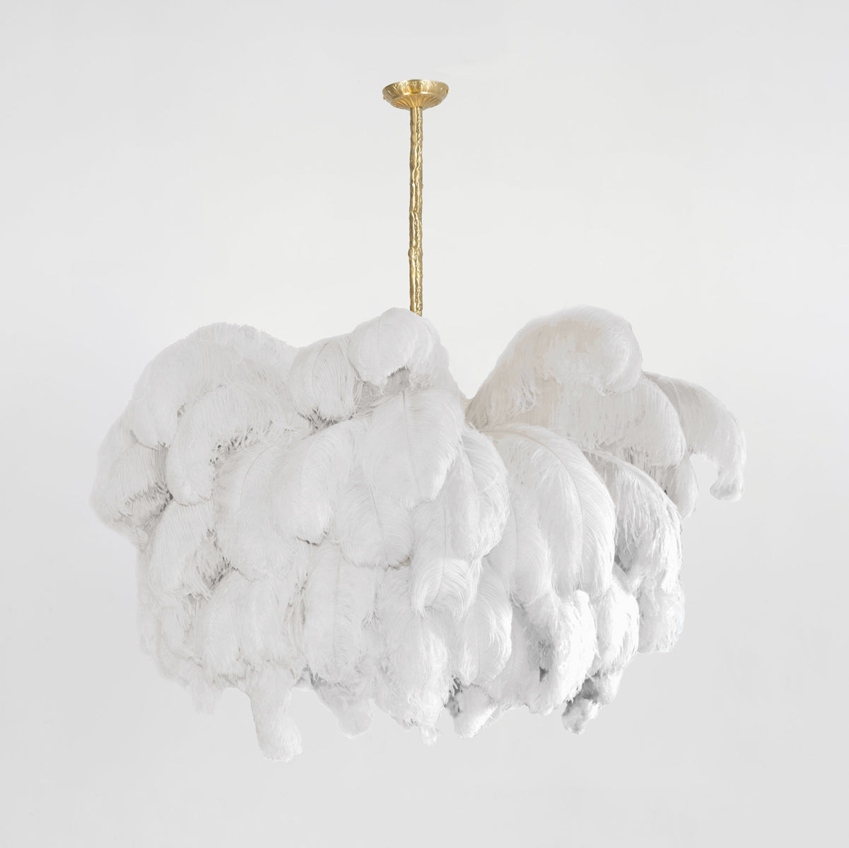 O'Moore Luxury Ostrich Feather Chandelier - Letslighting