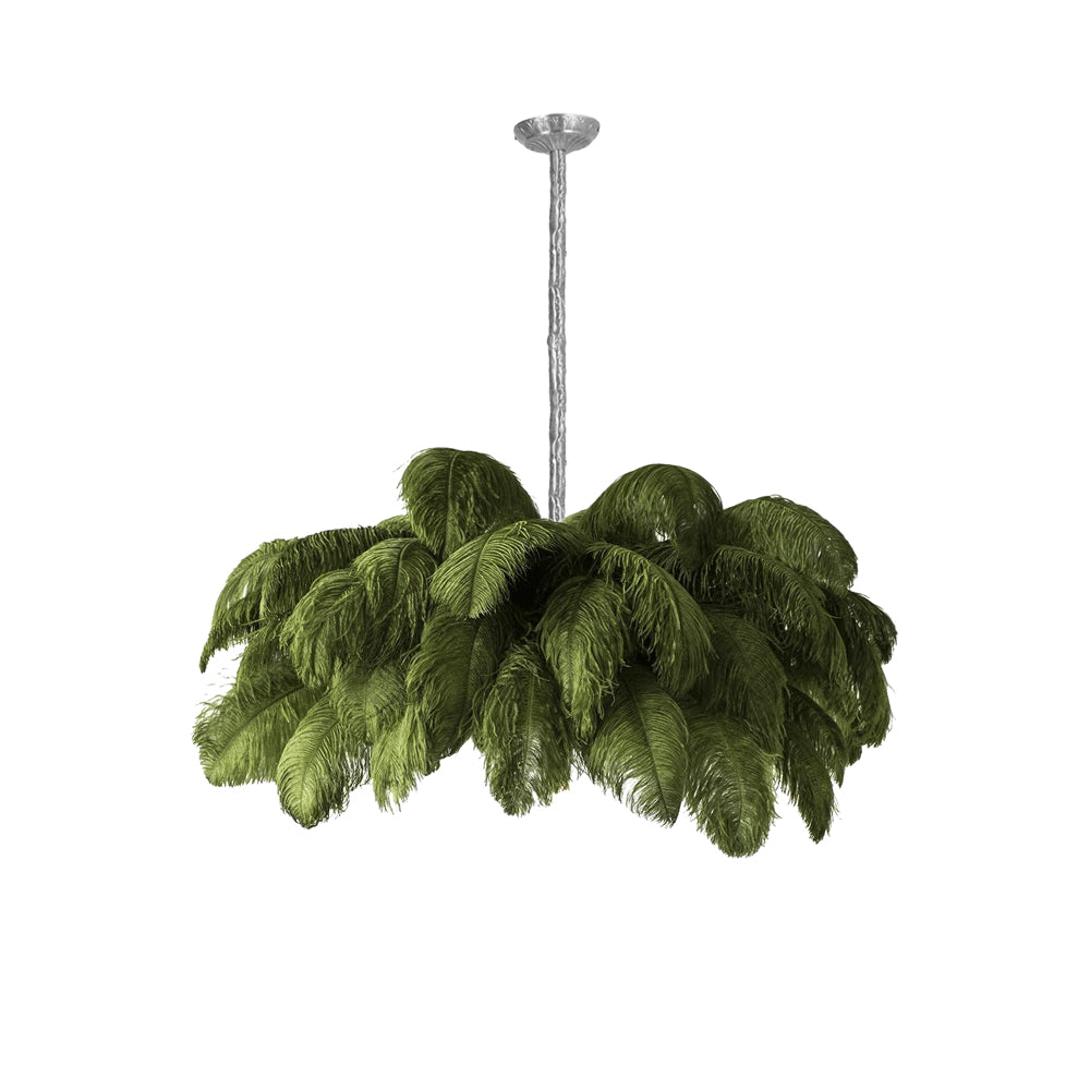 O'Moore Luxury Ostrich Feather Chandelier - Letslighting