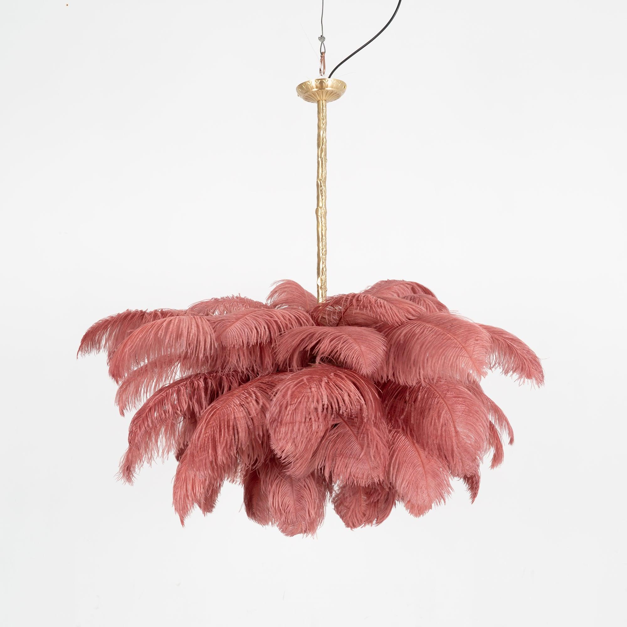 O'Moore Luxury Ostrich Feather Chandelier - Letslighting
