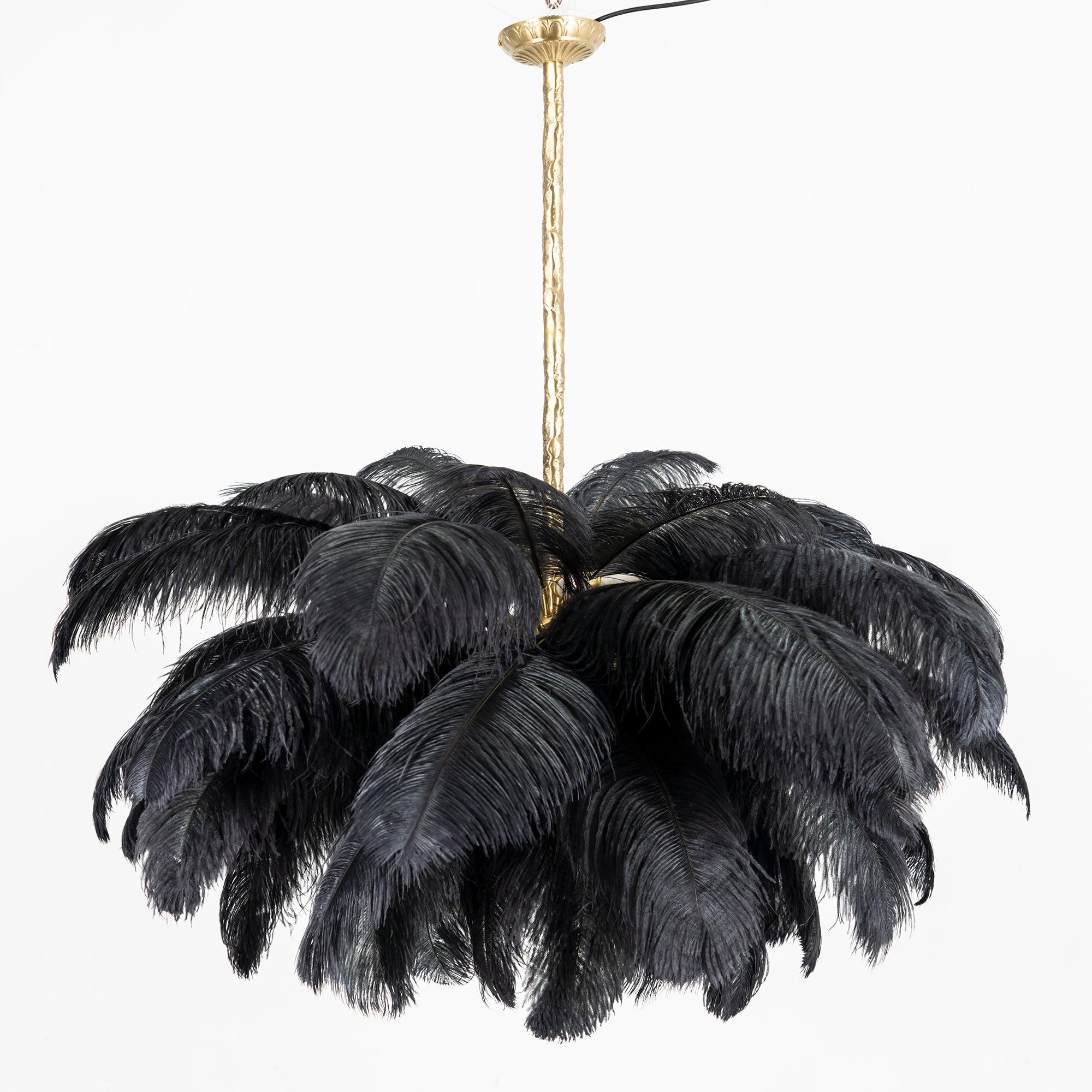 O'Moore Luxury Ostrich Feather Chandelier - Letslighting