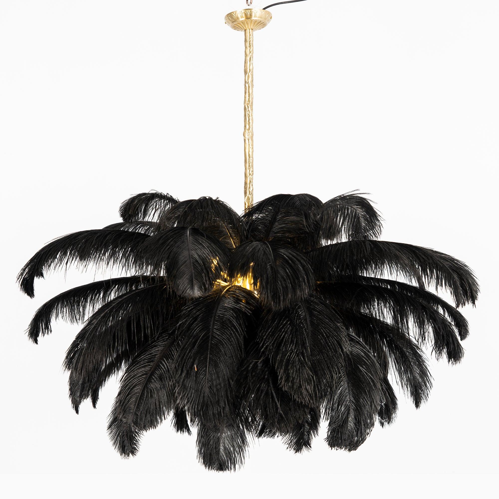 O'Moore Luxury Ostrich Feather Chandelier - Letslighting