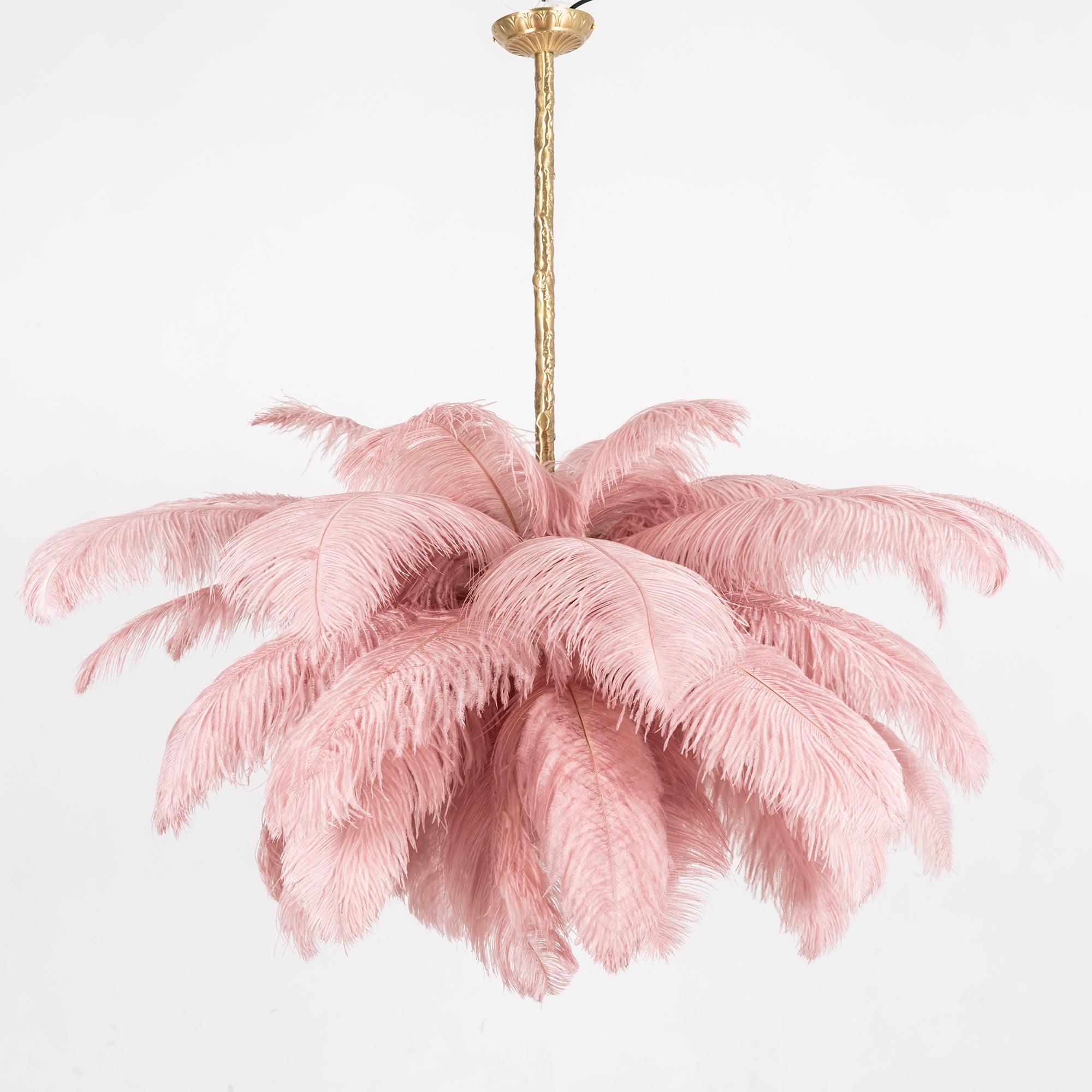 O'Moore Luxury Ostrich Feather Chandelier - Letslighting