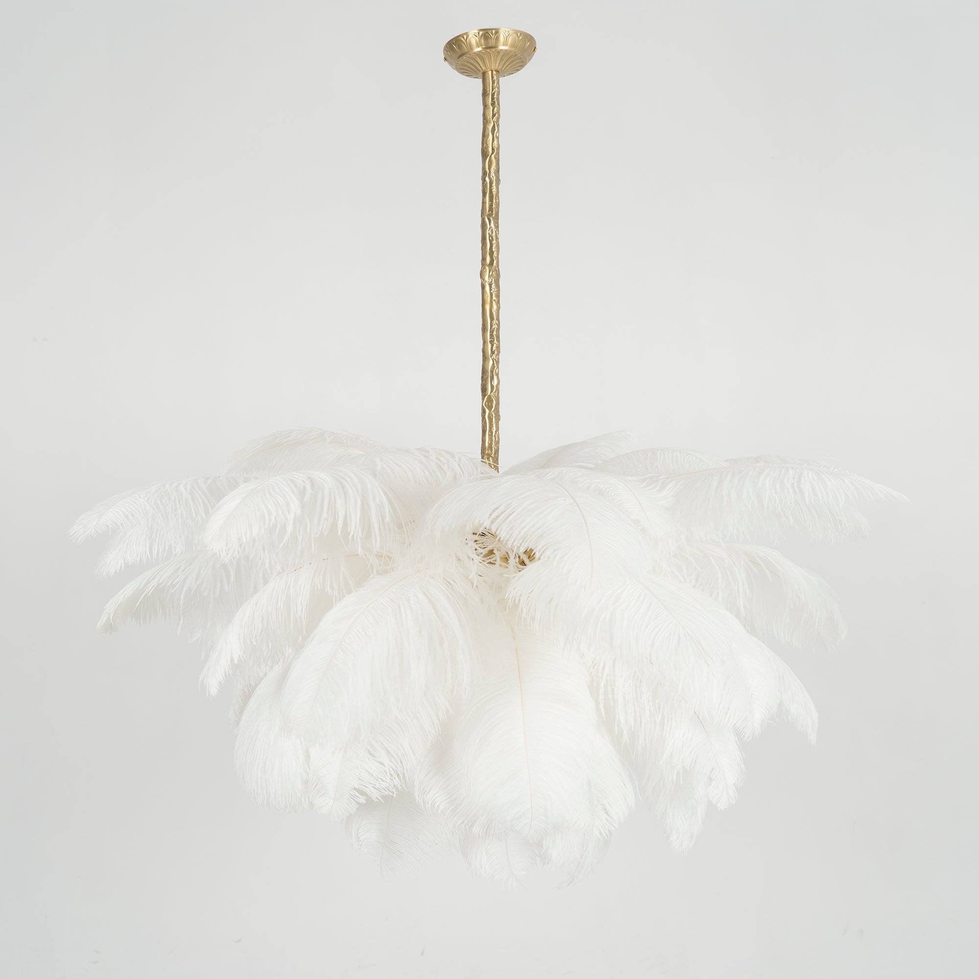 O'Moore Luxury Ostrich Feather Chandelier - Letslighting