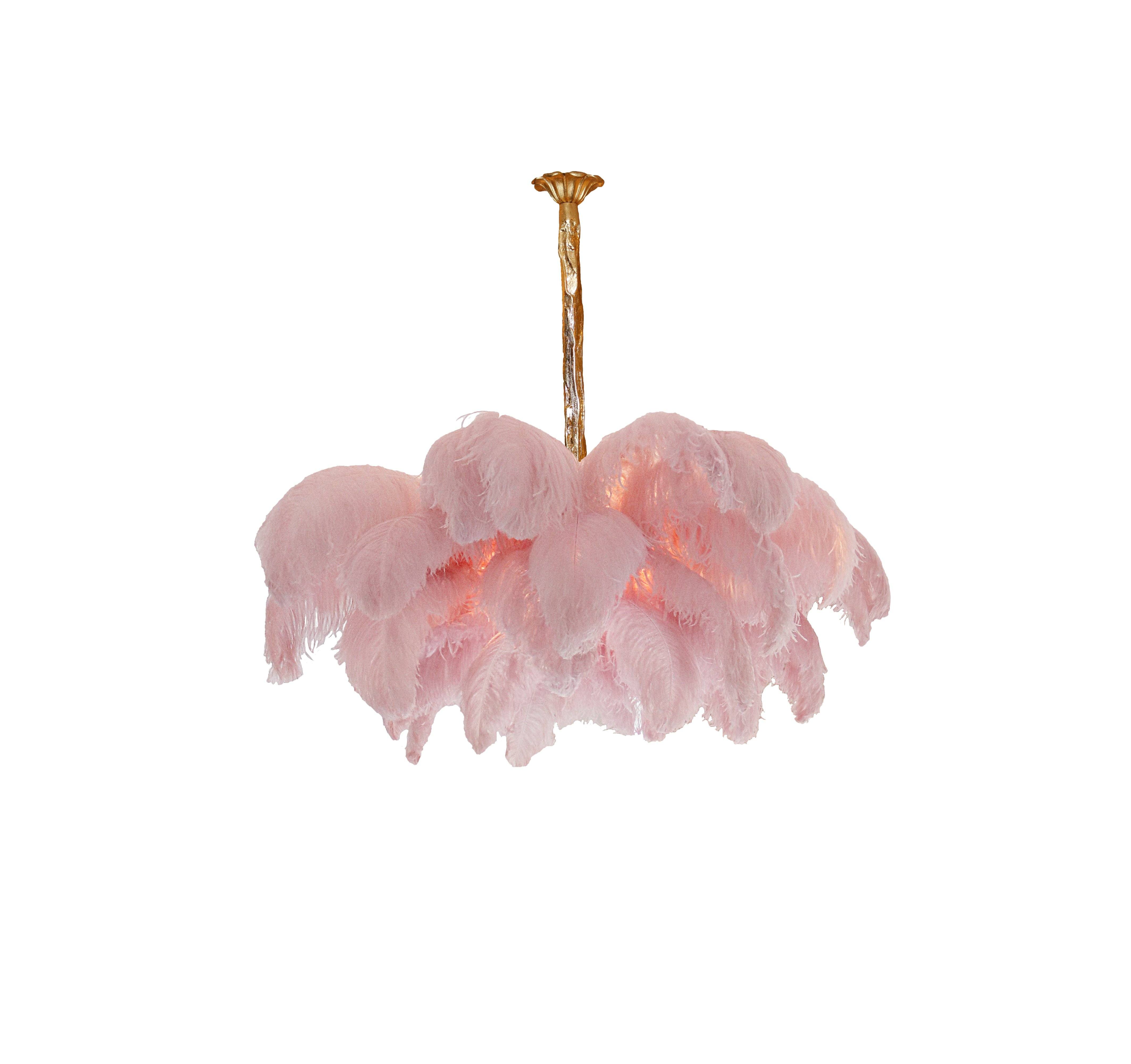 O'Moore Luxury Ostrich Feather Chandelier - Letslighting