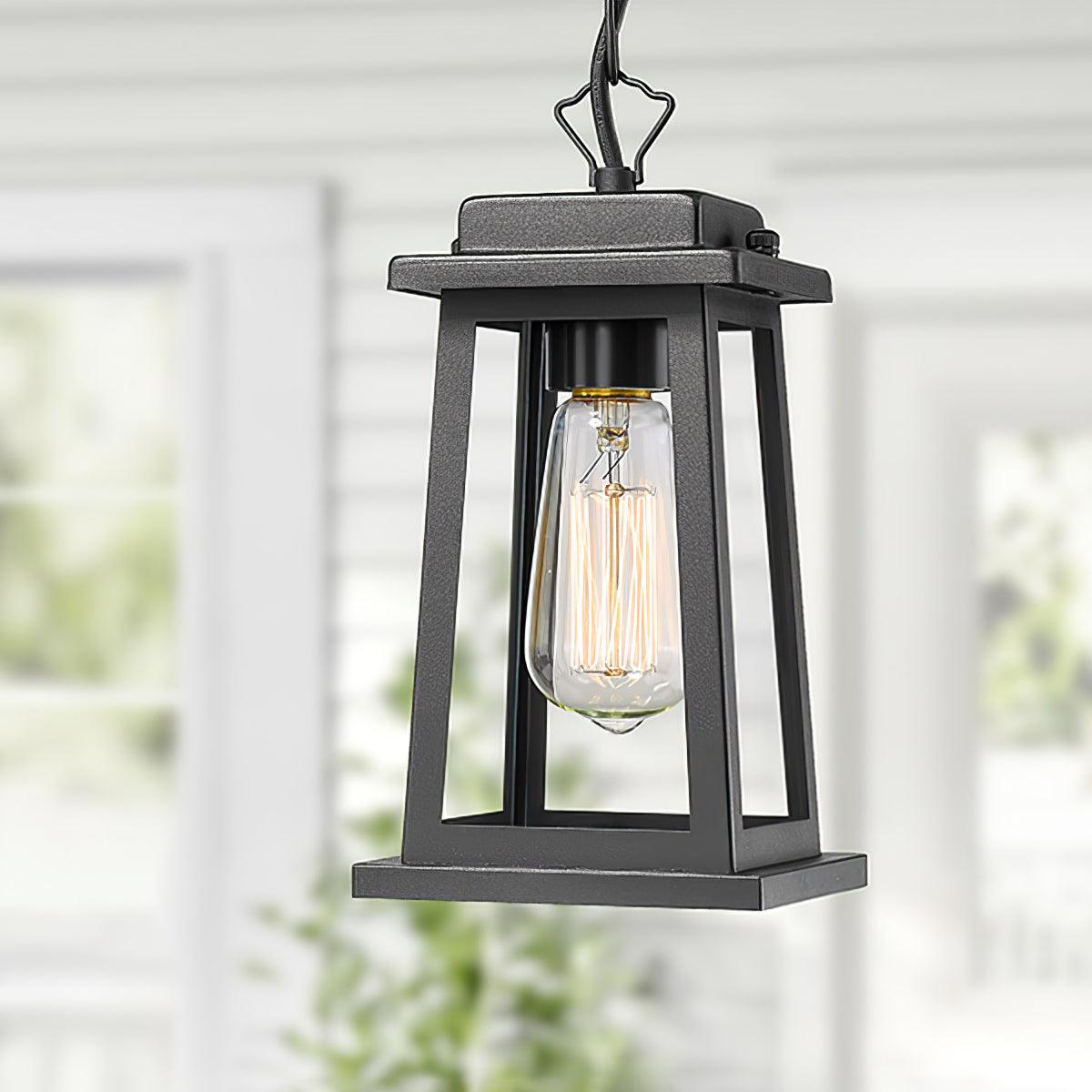 Erphaa Traditional Vintage Outdoor Lantern Pendant Lamp - Letslighting