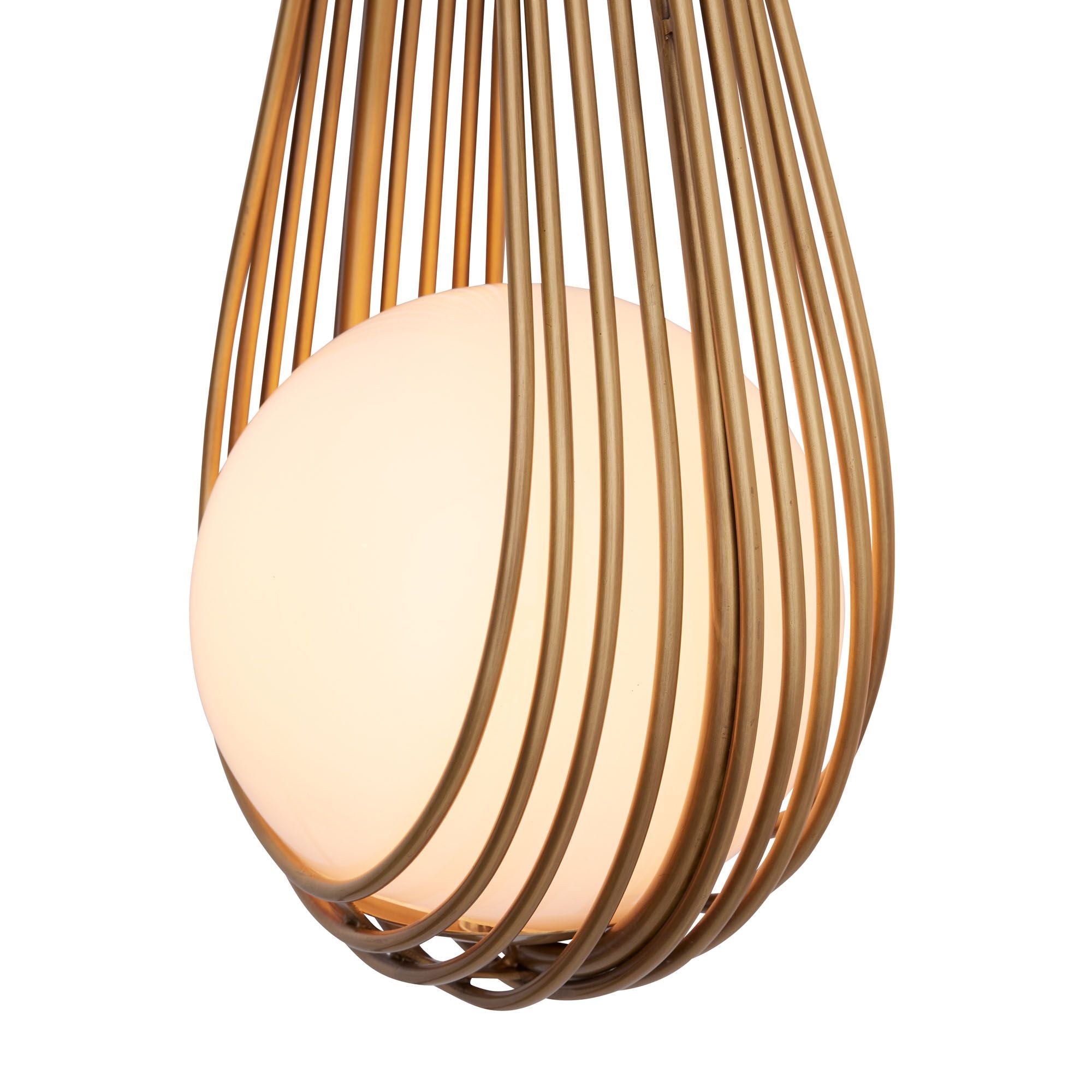 Zemirir Modern Minimalist Brass Glass Wall Lamp - Letslighting