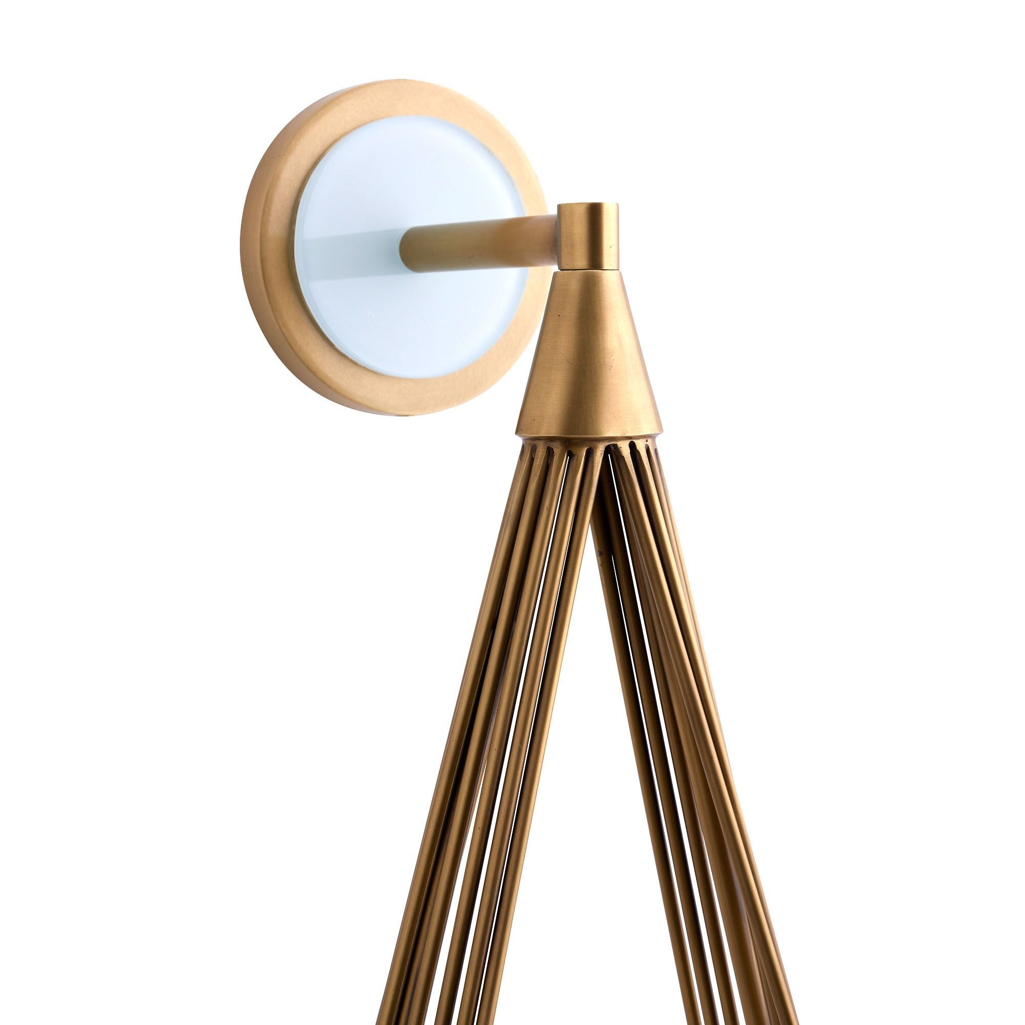 Zemirir Modern Minimalist Brass Glass Wall Lamp - Letslighting