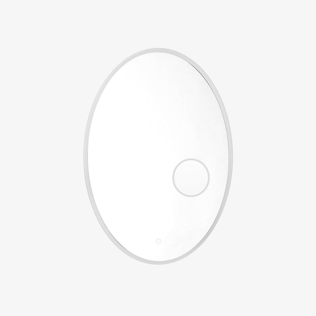 Ovariel Oval Mirror Plastic Wall Light - Letslighting