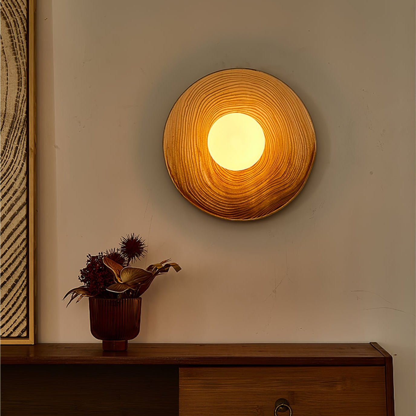 Zelene Wall lamp Nordic Art Ceramic Sconce - Letslighting