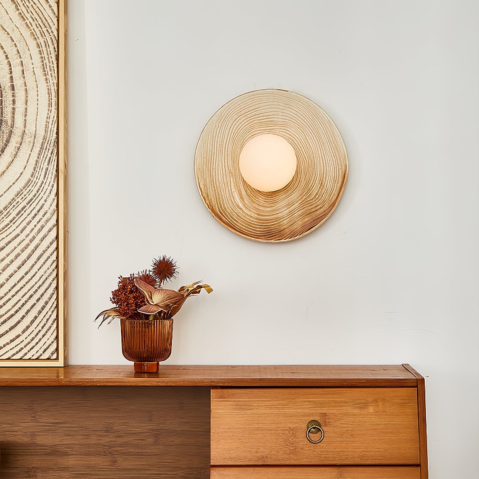 Zelene Wall lamp Nordic Art Ceramic Sconce - Letslighting