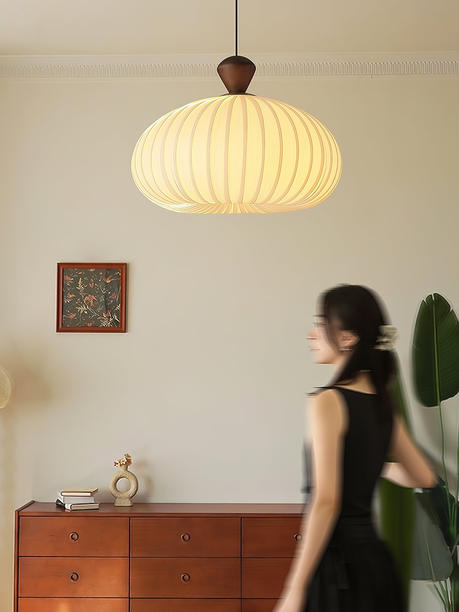 Ovola Pleated Pendant Light - Letslighting