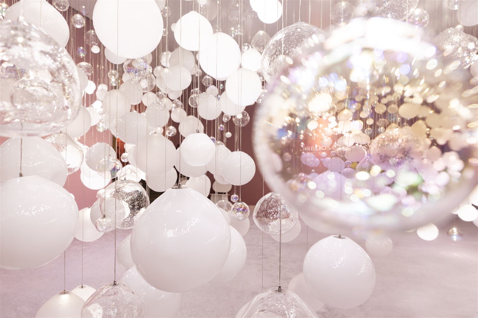 Breath of Light Customize Glass Staircase Chandeliers - Letslighting